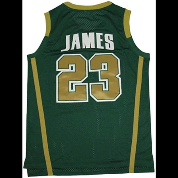 New Lebron James St Vincent High School Jersey Jersey Multiple Sizes - Picture 3 of 3